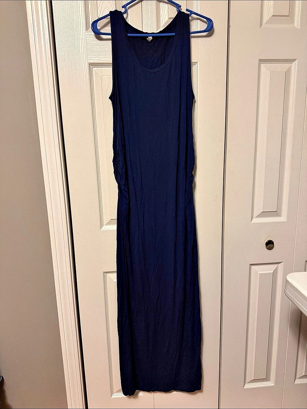 Pinkblush maternity Women's Maxi Dress Blue Size XL